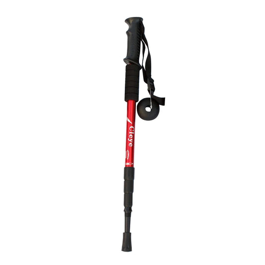 Trekking Poles Pack Hiking or Walking Sticks - Strong Lightweight, Collapsible Hiking Poles for Backpacking Gear